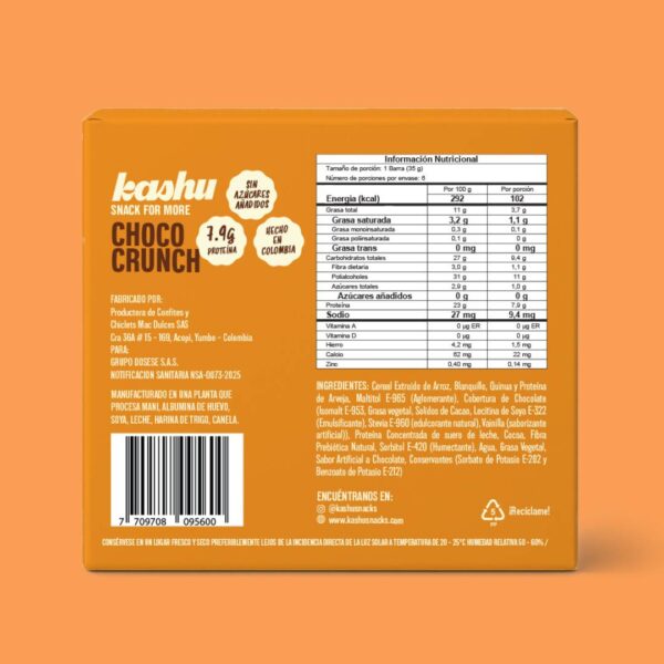 Barras Chocolate Crunch x 6 und - Image 3